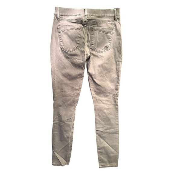 Express Jeans Women’s Green Khaki Legging Pants Size 4 Athleisure Boho - Picture 4 of 8